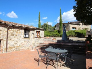Vakantieappartement Gaiole in Chianti Buitenaudio-opname 3
