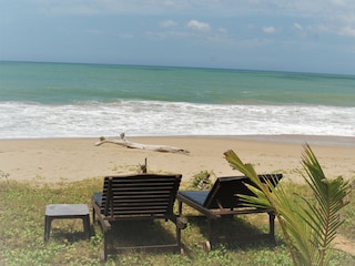 Strandliegen gibt es auch