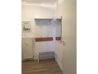 Garderobe im Eingangsbereich
