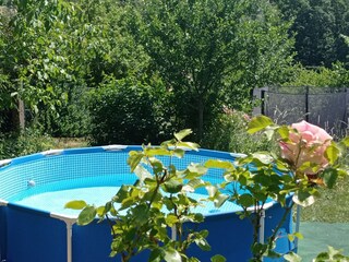 Pool in den Sommermonaten