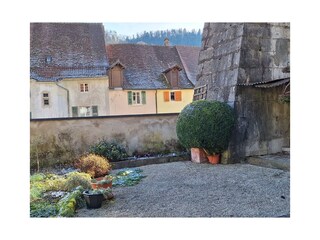 Garten im Winter