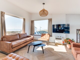 Wohnzimmer mit Meerblick