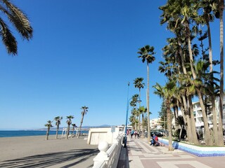 die Promenad und der Strand