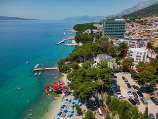 Appartement de vacances Makarska Enregistrement extérieur 5