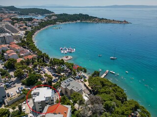 Appartement de vacances Makarska Enregistrement extérieur 3