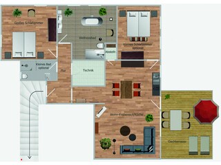 Appartamento per vacanze Merzig Pianta del piano 32