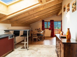 FeWo Jennerblick - Küche/ Esszimmer