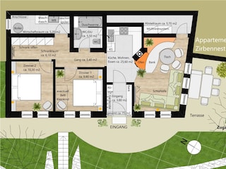 Grundriss Appatement 180124