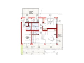 Wohnungsplan 1.Etage/Gästezimmer