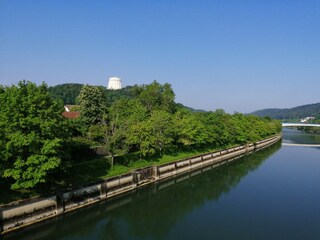 Kelheim mit Befreihungshalle- Rhein-Main-Donaukanal
