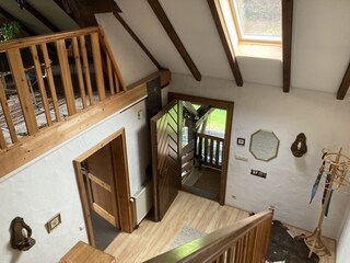Blick auf den Eingang