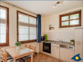 offene Küche mit Essplatz