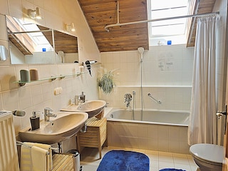 Badezimmer mit Toilette