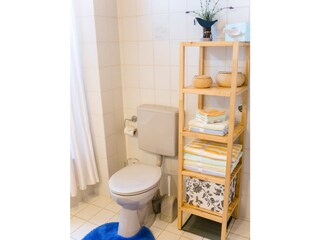 WC in the bathroom