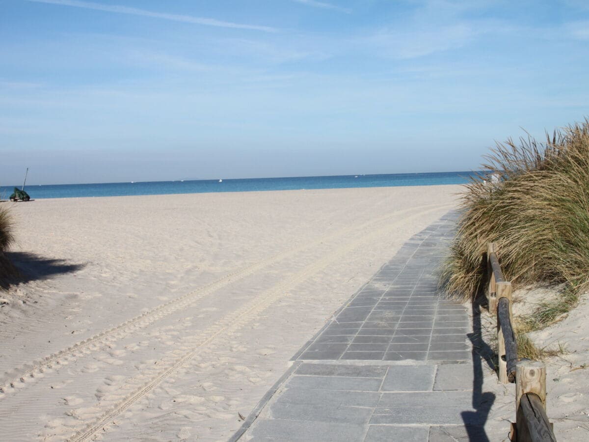 Wie haben mehr als 20 Km Sandstraende