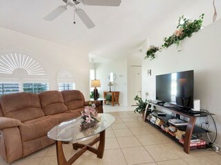 living area  of the holiday home in Cape Coral, FL