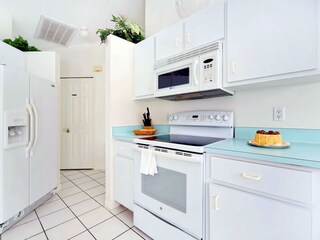 kitchen of the villa in Cape Coral, Florida