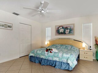 Master bedroom of the property in Cape Coral