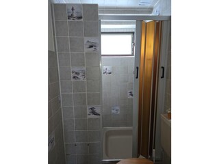 Dusche im Untergeschoss