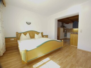 2 Pers. Appartement, Bett