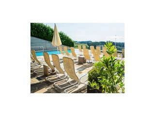 Panoramaterrasse im Wohlfühlbereich