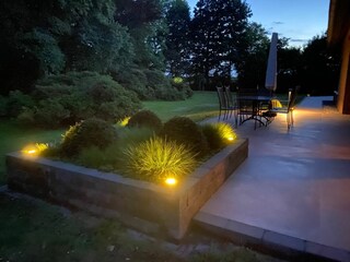 Abentstimmung auf der Terasse