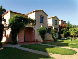 Apartment Pula auf Sardinien Außenaufnahme 3