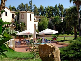 Apartment Pula auf Sardinien Außenaufnahme 8