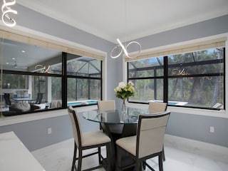 Breakfast table