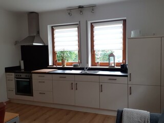 Die neue Küche lädt zum Kochen ein!