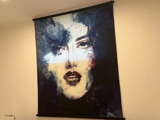 Modernes großes Bild im Schlafzimmer 1