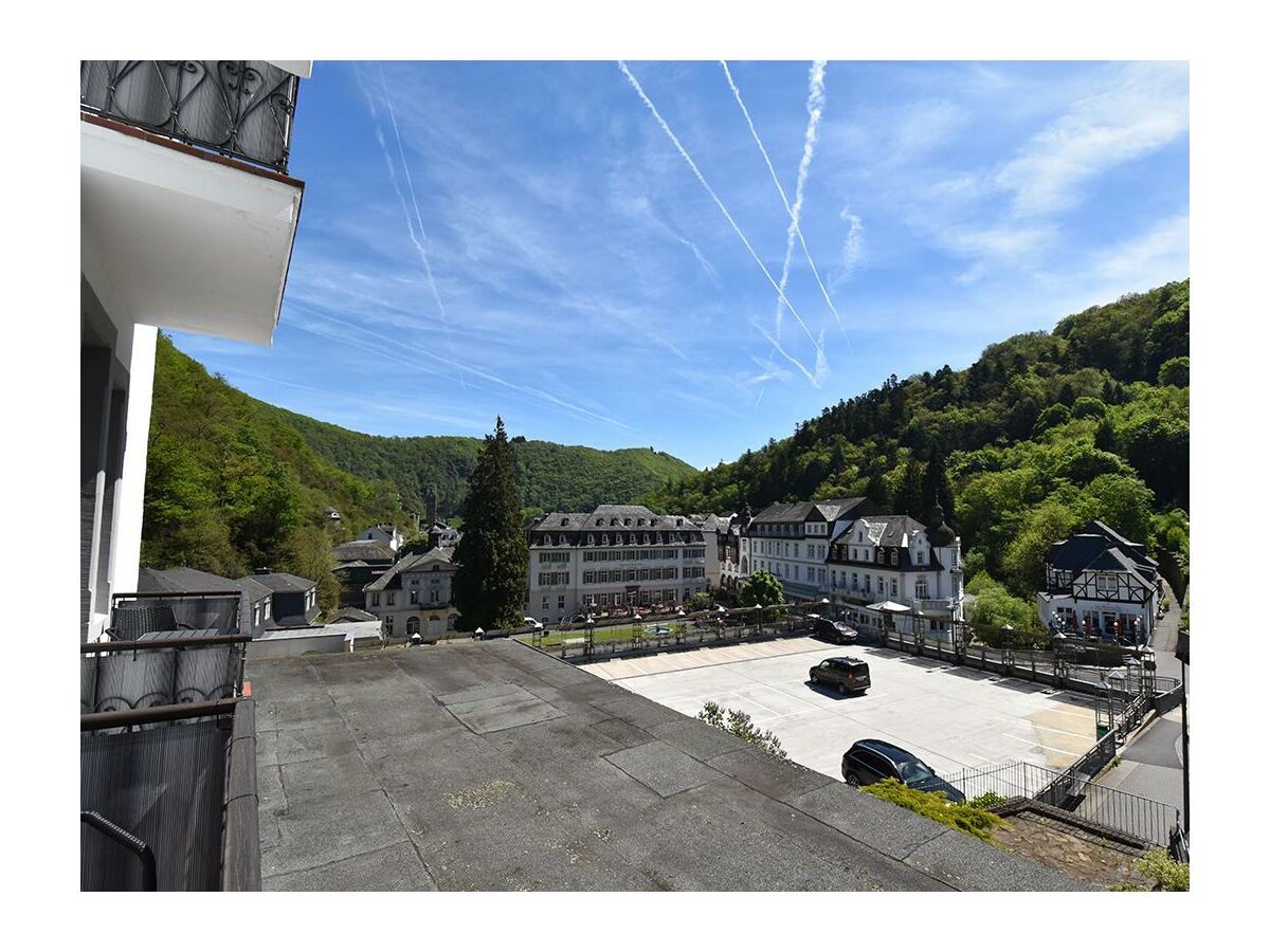 FeWo Therme und Kondel Balkon Aussicht