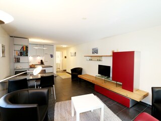 Wohnzimmer und Küche