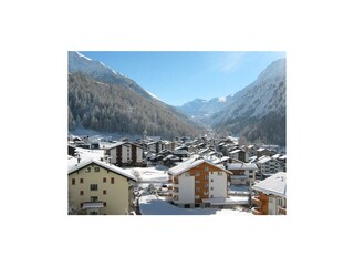 Saas-Almagell im Schneekleid