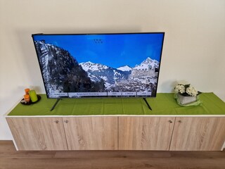 grosser TV in HD im Wohnzimmer