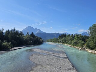 Blick von Höfen ins Lechtal