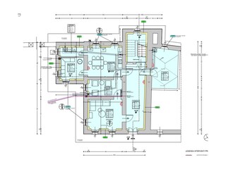 Villa Comelico Superiore Pianta del piano 23