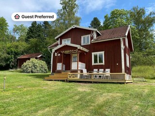 Ferienhaus Flisby Außenaufnahme 5