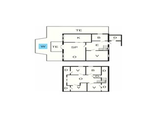 Vakantiehuis Masfjorden Grondplan 9