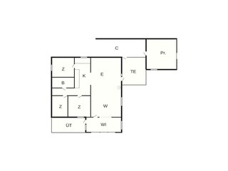 Maison de vacances Sønderballe Plan d'étage 53