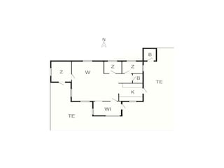 Holiday house Humlum Floor Plan 47