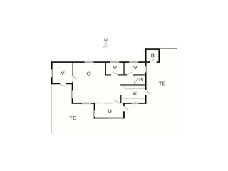 Casa per le vacanze Humlum Pianta del piano 41