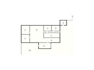 Casa de vacaciones Humlum Plano de planta 10