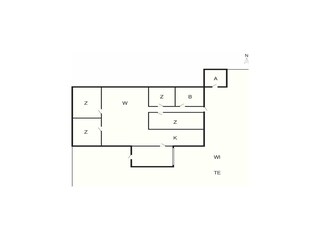 Holiday house Humlum Floor Plan 11