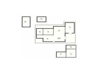 Casa de vacaciones Fjellerup Strand Plano de planta 11
