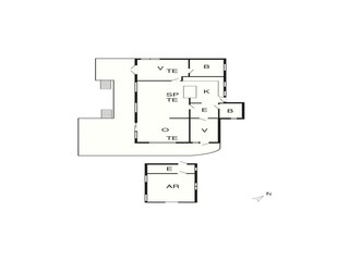 Ferienhaus Ølsted Grundriss 7