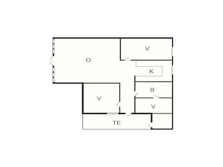 Ferienhaus Aalbæk Grundriss 5
