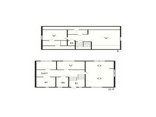 Vakantiehuis Skällinge Grondplan 27