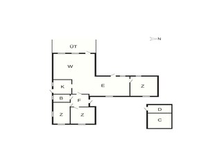 Maison de vacances Vaeggerløse Plan d'étage 3