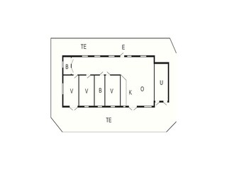 Vakantiehuis Rimforsa Grondplan 26